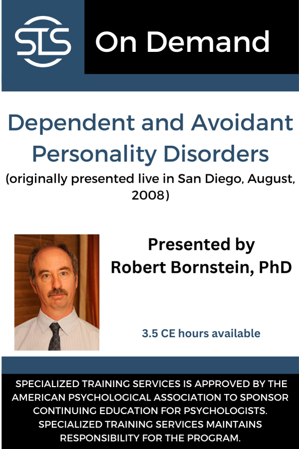 Dependent and Avoidant Personality Disorders