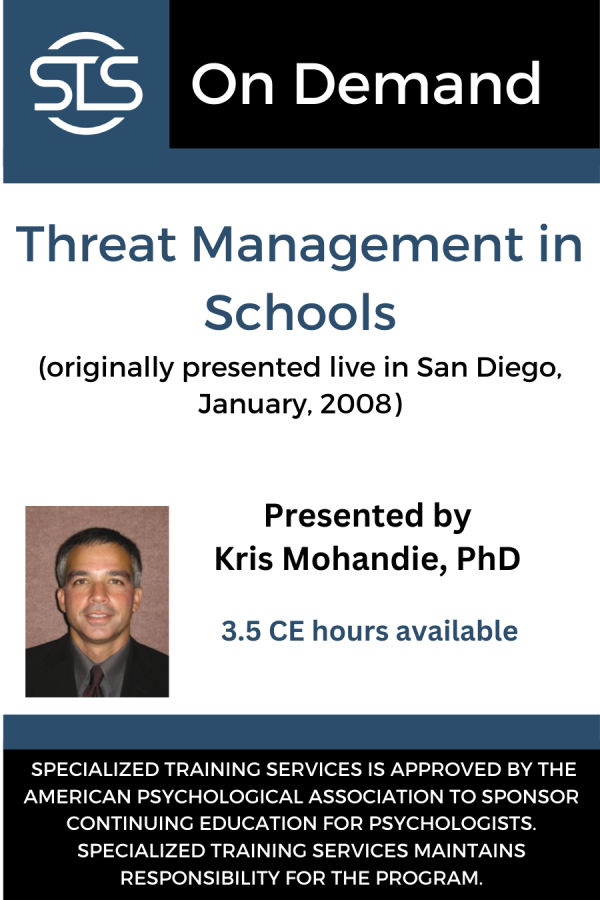 School Violence Threat Management