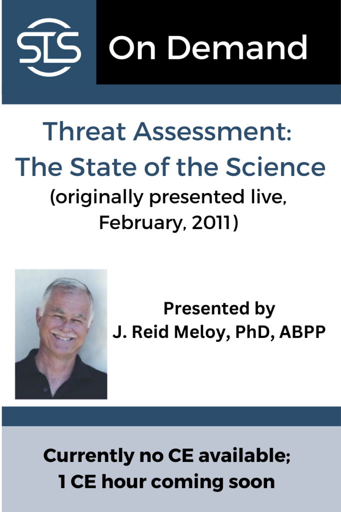 Threat Assessment: The State of the Science