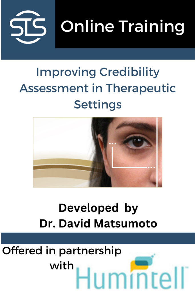 Improving Credibility Assessment (5 Continuing Education Hours available)