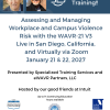 Assessing and Managing Workplace and Campus Violence Risk with the WAVR-21 V3