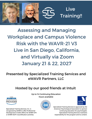 Assessing and Managing Workplace and Campus Violence Risk with the WAVR-21 V3