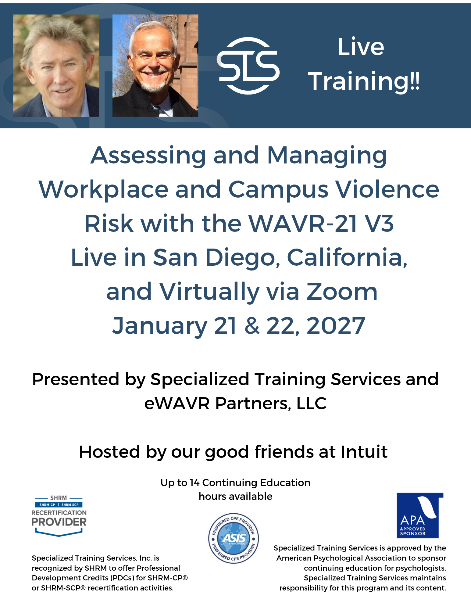 Assessing and Managing Workplace and Campus Violence Risk with the WAVR-21 V3